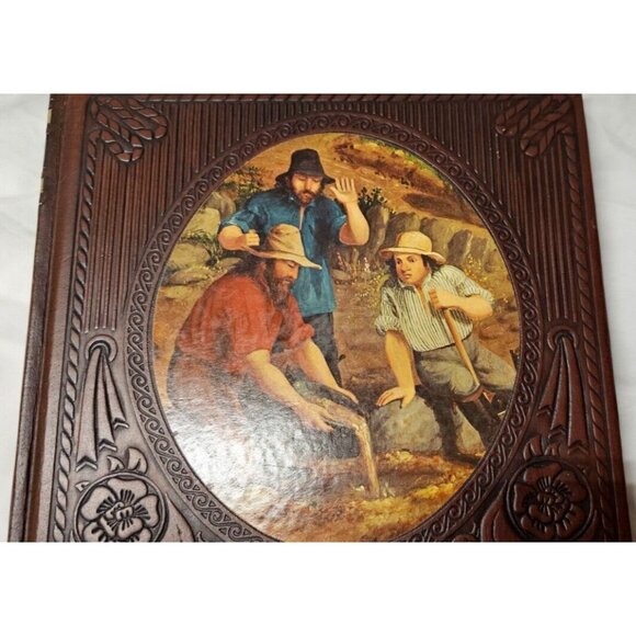 Time Life Books The Old West The Forty-Niners Faux Leather Hard Cover Book 1974 - Picture 2 of 15